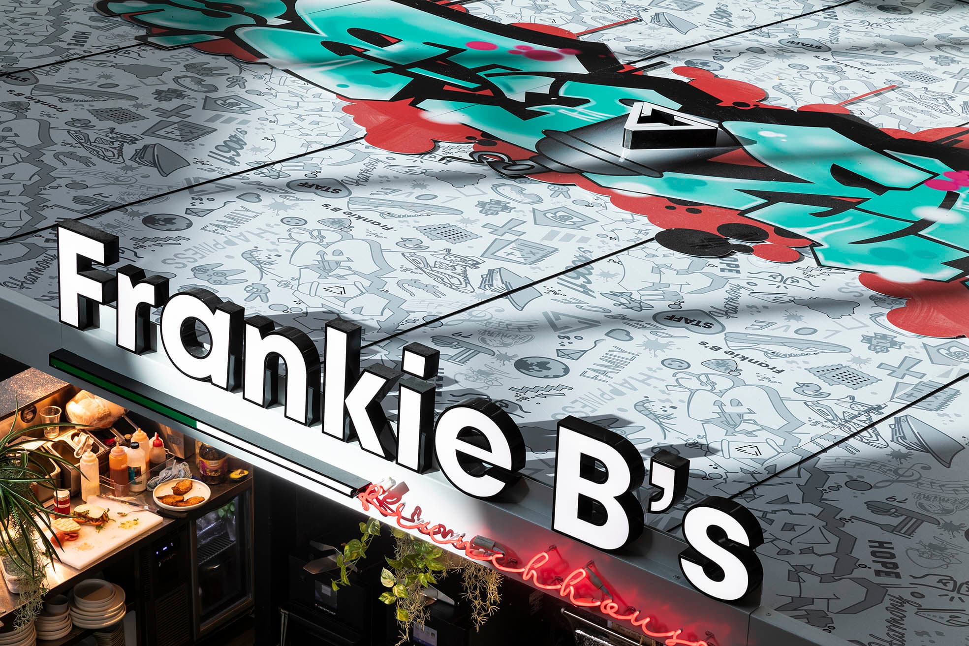 Frankie B's Brunch House – vibrant and modern dining